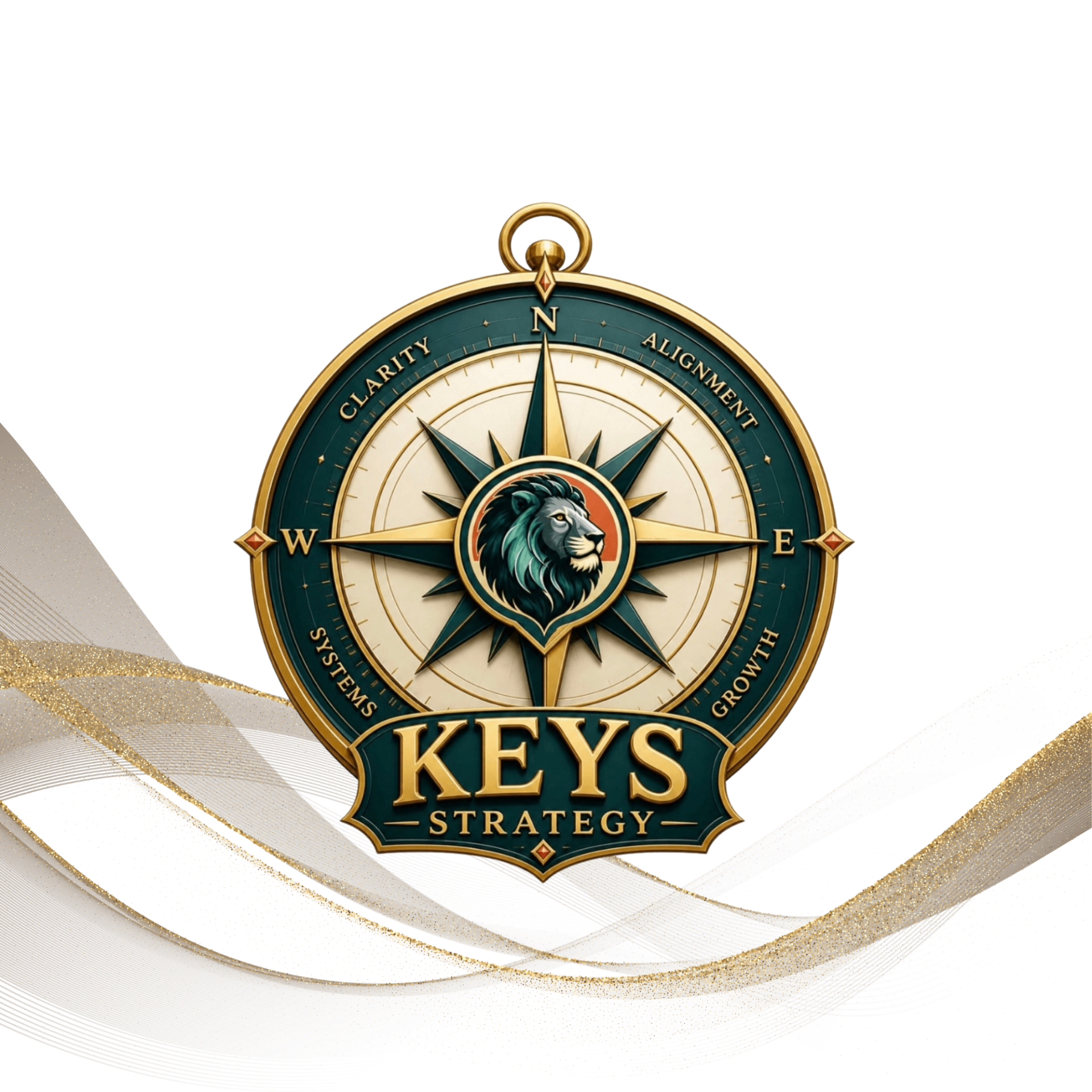 KEYS Strategy compass emblem